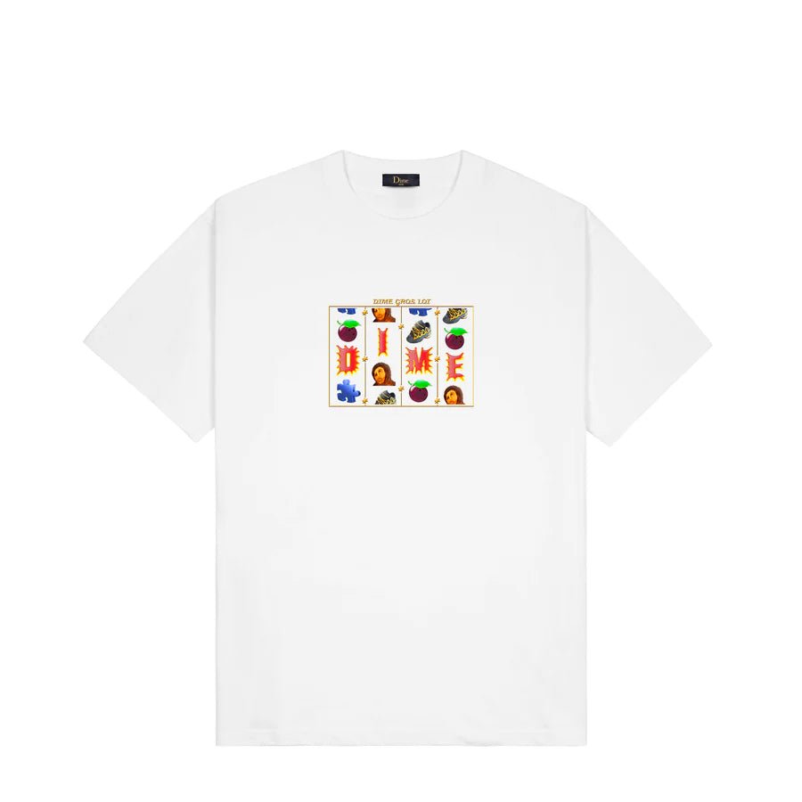 Dime VLT T-Shirt in White - Goodnews Skateshop