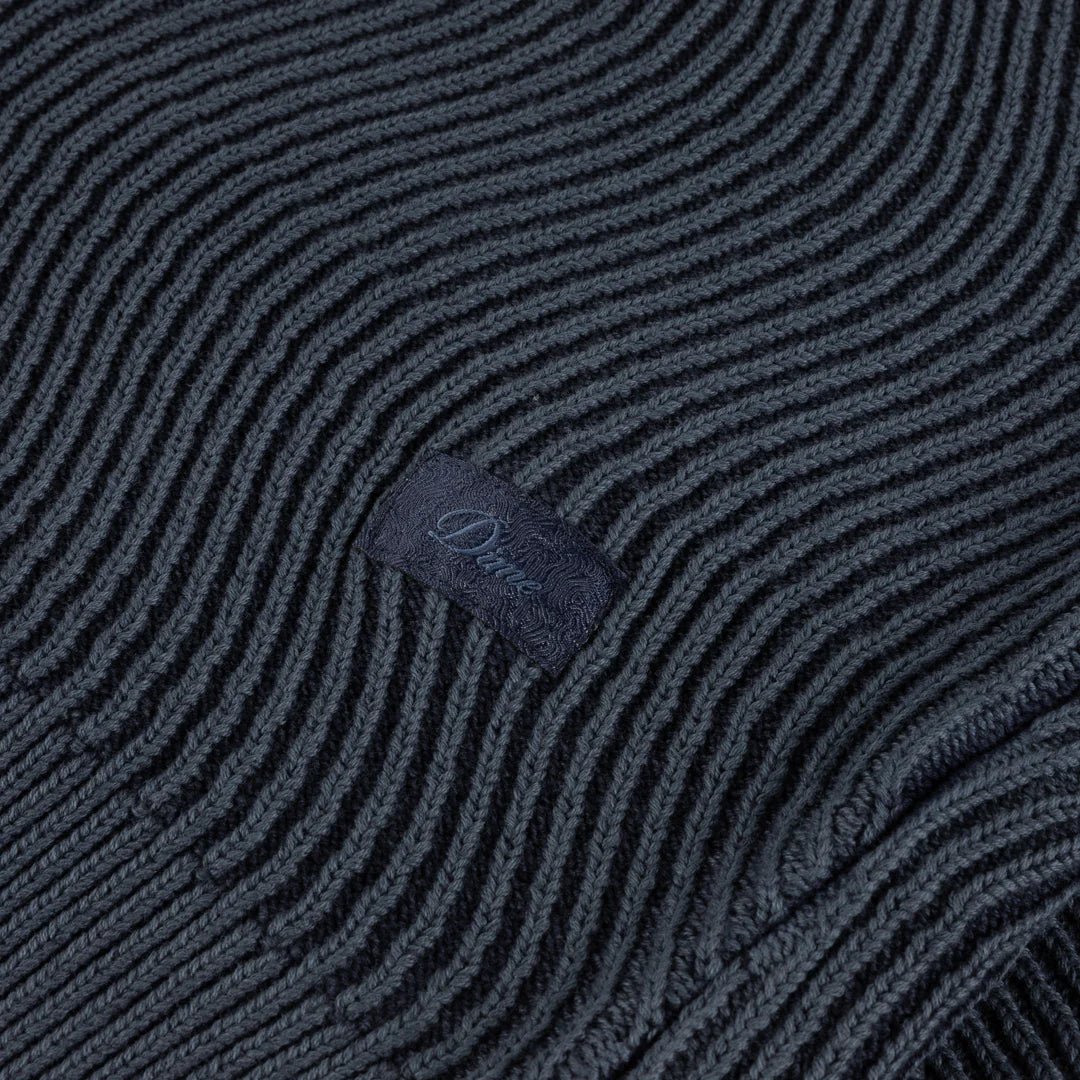 Dime Wave Knit Sweater in Navy - Goodnews Skateshop