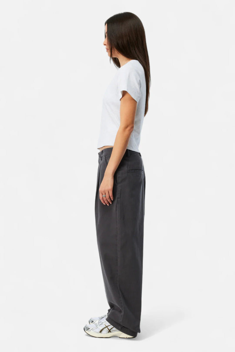 Dime Womens Fluff T-Shirt in Ash - Goodnews Skateshop