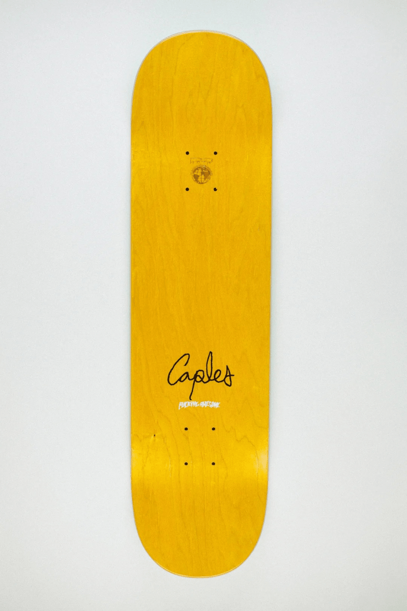 FA Curren Caples Raised Ink Class Photo Deck 8.25 - Goodnews Skateshop