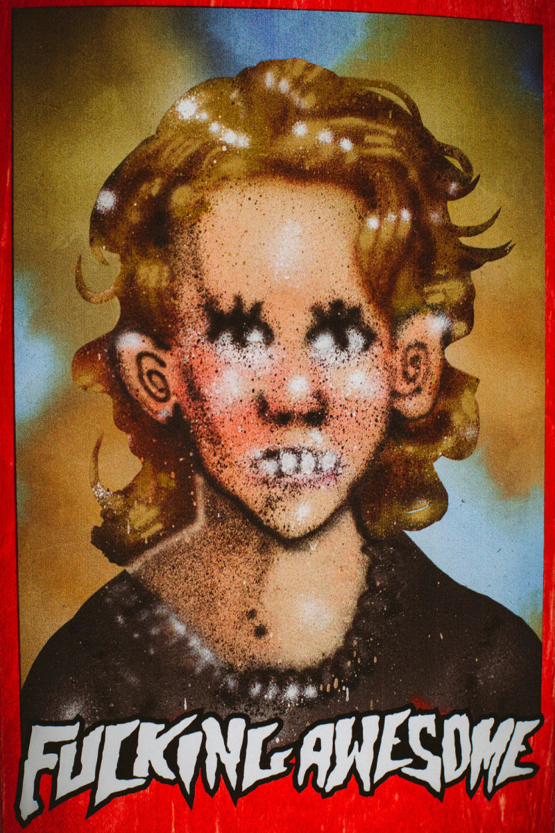 FA Dill Class Photo Painted by SickID Deck 8.18 - Goodnews Skateshop
