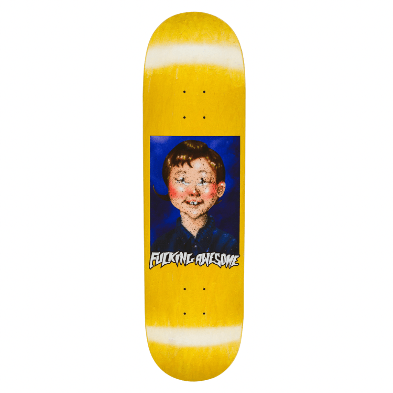 FA Elijah Berle Class Photo Painted by SickID Shape 2 Deck 8.5 - Goodnews Skateshop