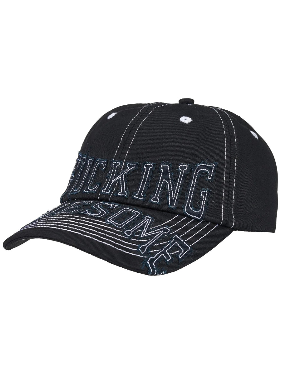 FA KO 6 - Panel Hat in Black - Goodnews Skateshop