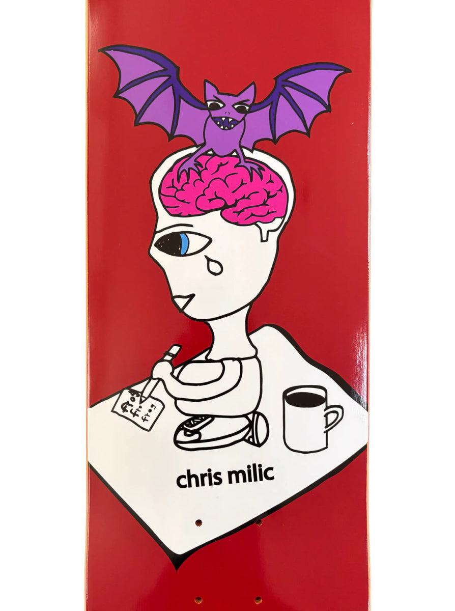 Frog Bat Brain (Chris Milic) Deck 8.6 - Goodnews Skateshop