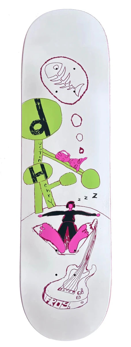 Frog Dustin Henry Snoozer Deck 8.5 - Goodnews Skateshop