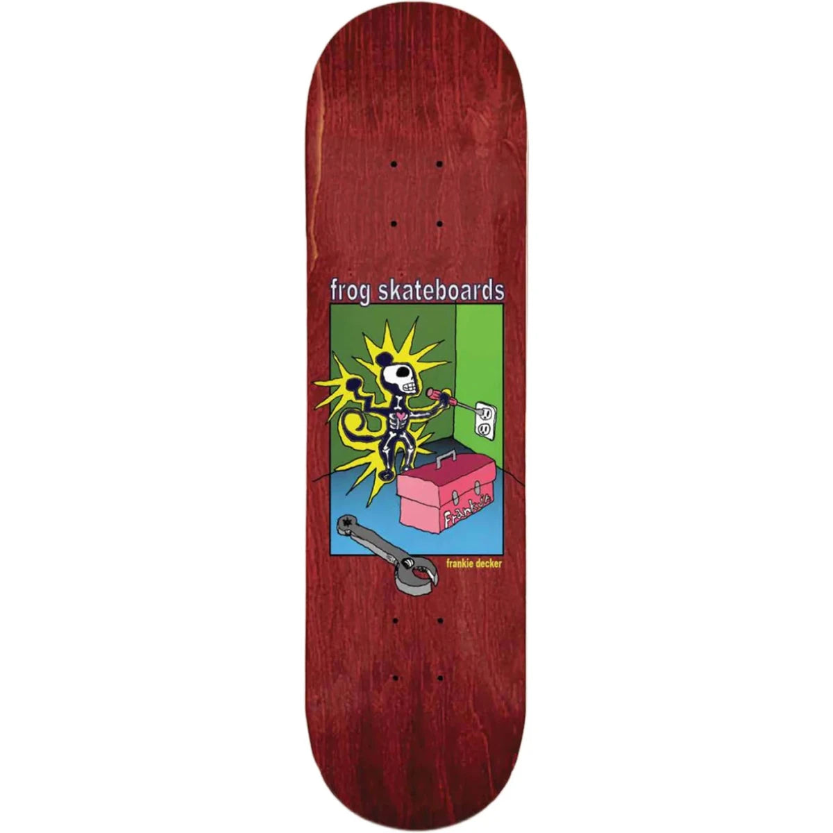 Frog Frankie Decker New Career Deck 8.25 - Goodnews Skateshop