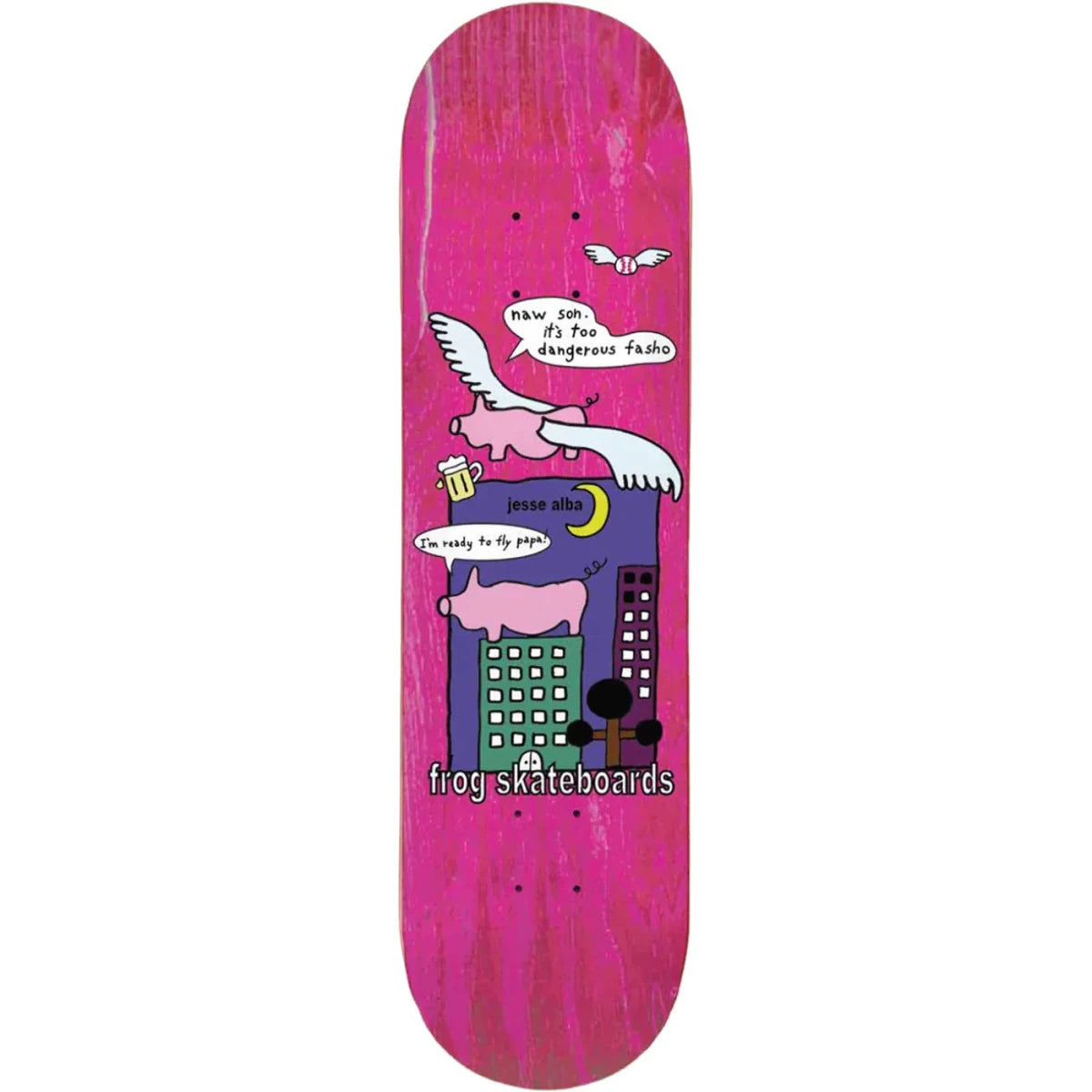 Frog Jesse Alba Papa Knows Best Deck 8.38 - Goodnews Skateshop