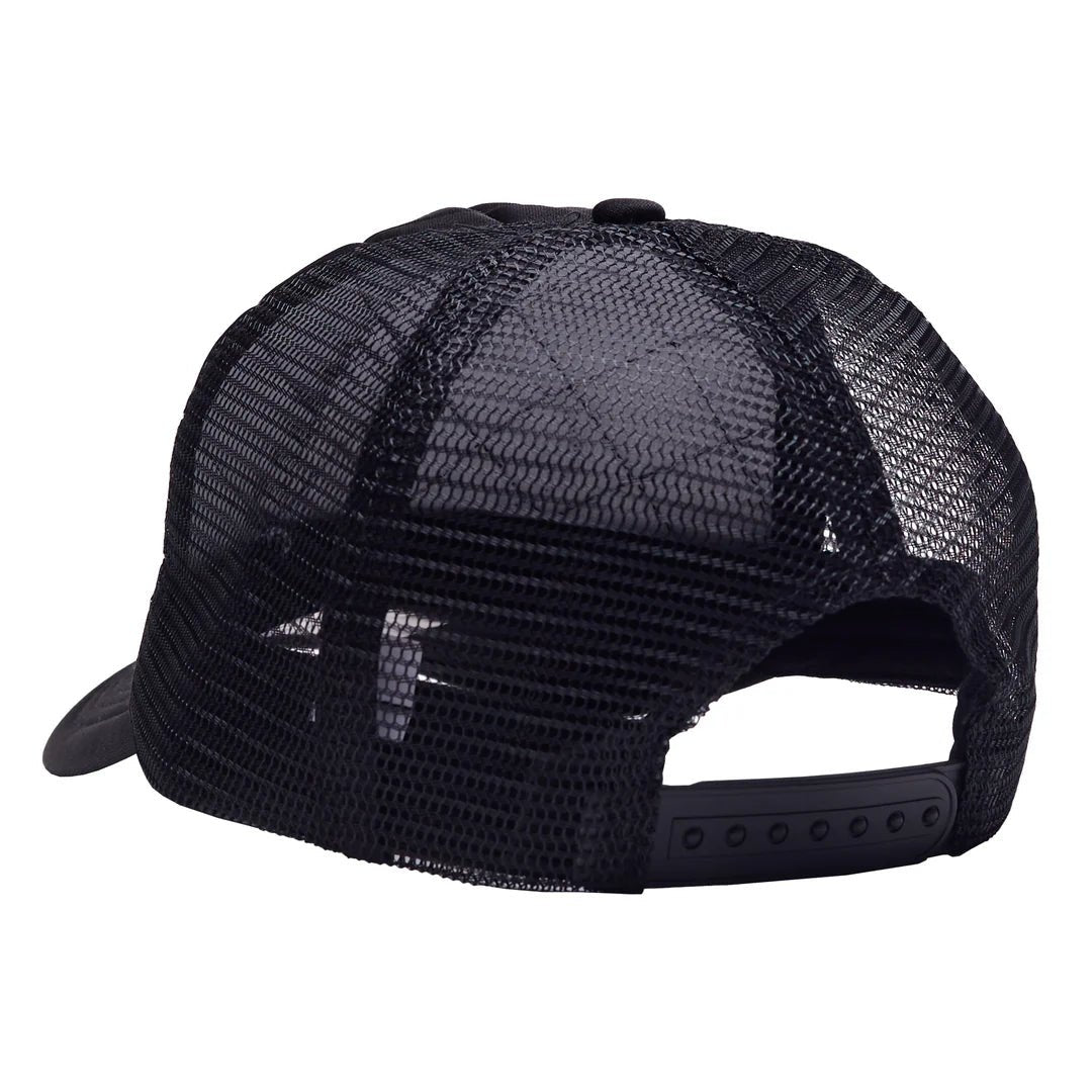 Frog Skoom Logo Trucker Hat in Black - Goodnews Skateshop