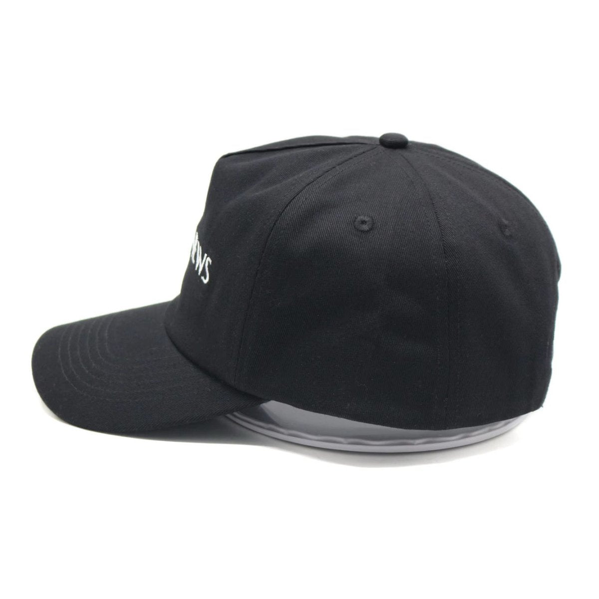 Goodnews Crew 5 Panel Cap in Black - Goodnews Skateshop