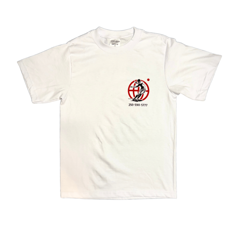 Goodnews Kanji Re - Issue Premium T-Shirt in White - Goodnews Skateshop