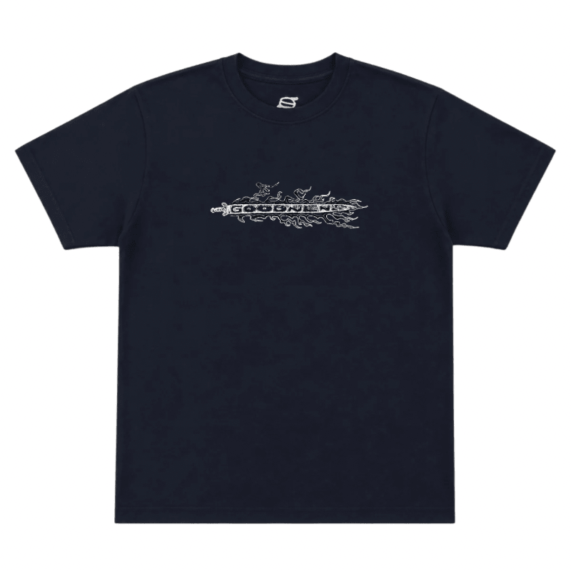 Goodnews Knight T-Shirt in Black - Goodnews Skateshop