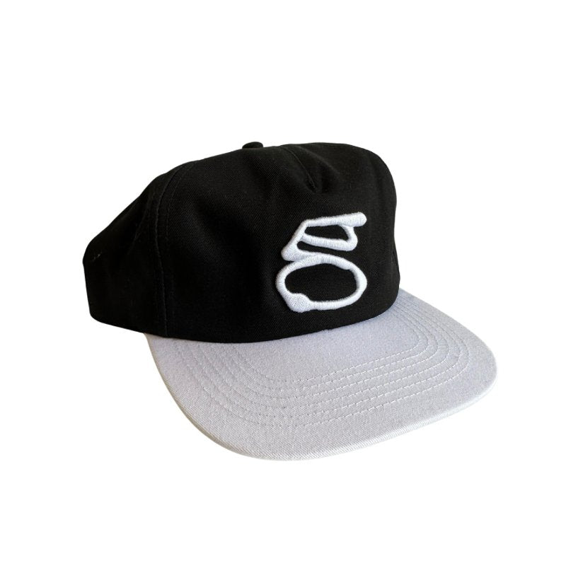 Goodnews New G 5 Panel Cap in Black/Gray - Goodnews Skateshop