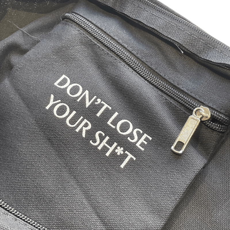 Goodnews Yuck Face Tote in Black - Goodnews Skateshop