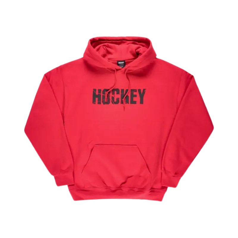 Hockey Shatter Hoodie in Red - Goodnews Skateshop