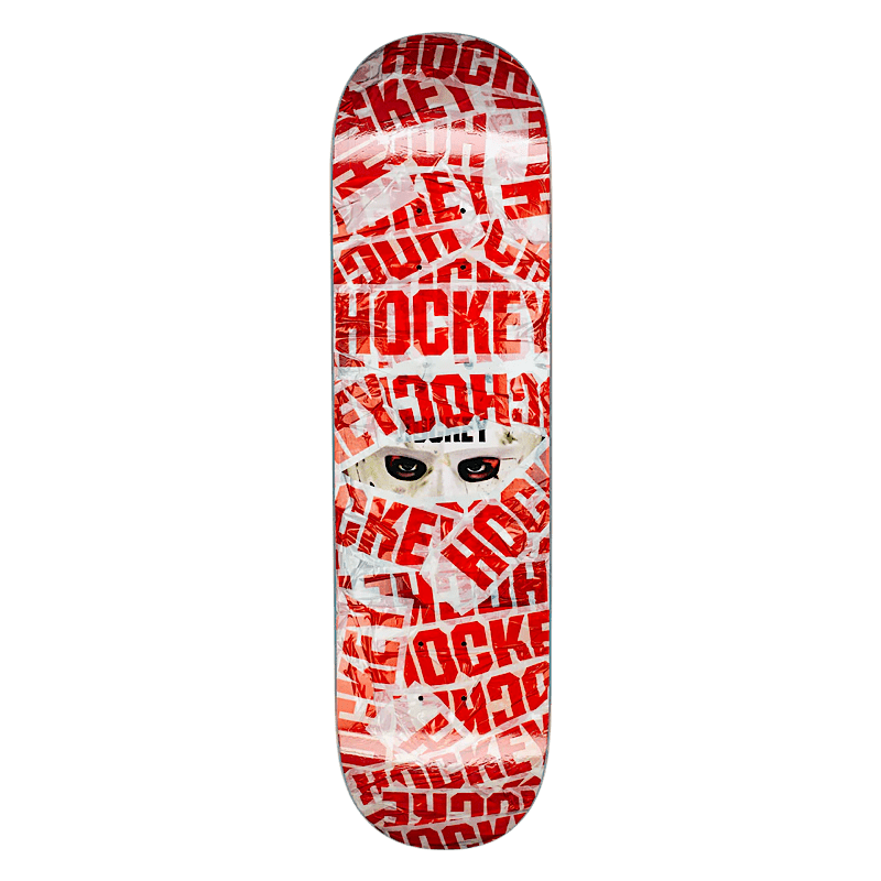 Hockey War All Over Deck 8.18 - Goodnews Skateshop