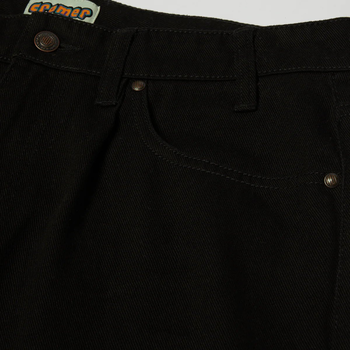 HUF Cromer Pant in Black/Copper - Goodnews Skateshop