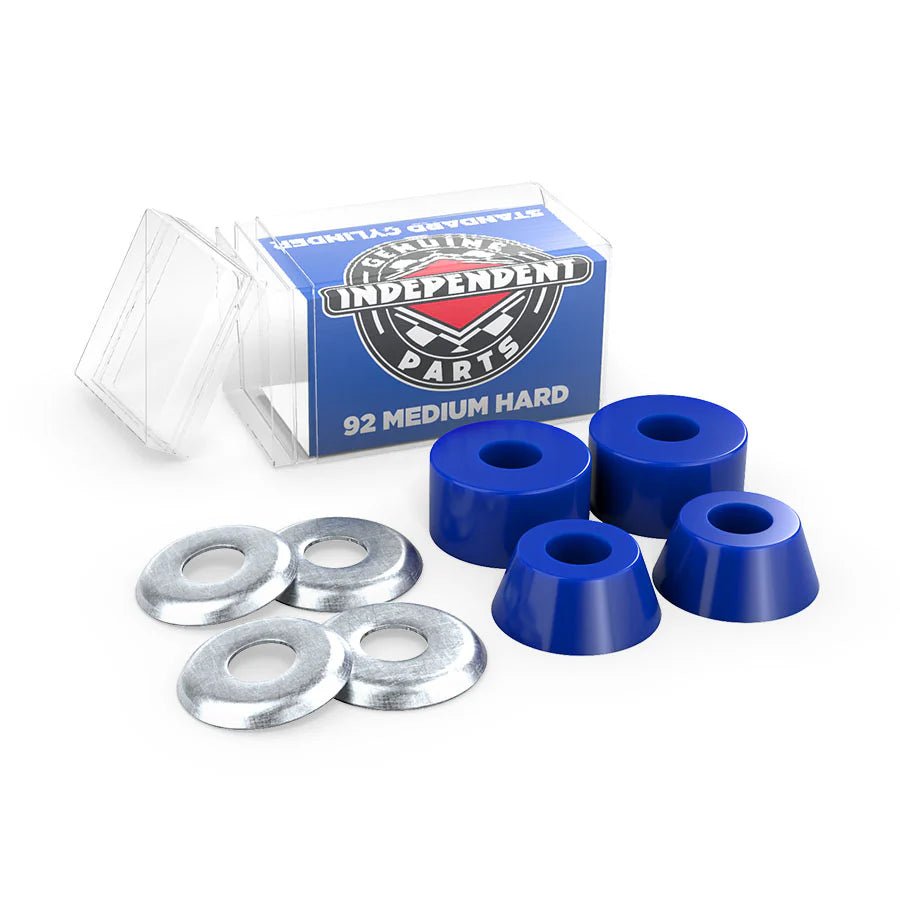 Independent Stage 11 Cylinder Bushings Medium Hard 92A Blue - Goodnews Skateshop