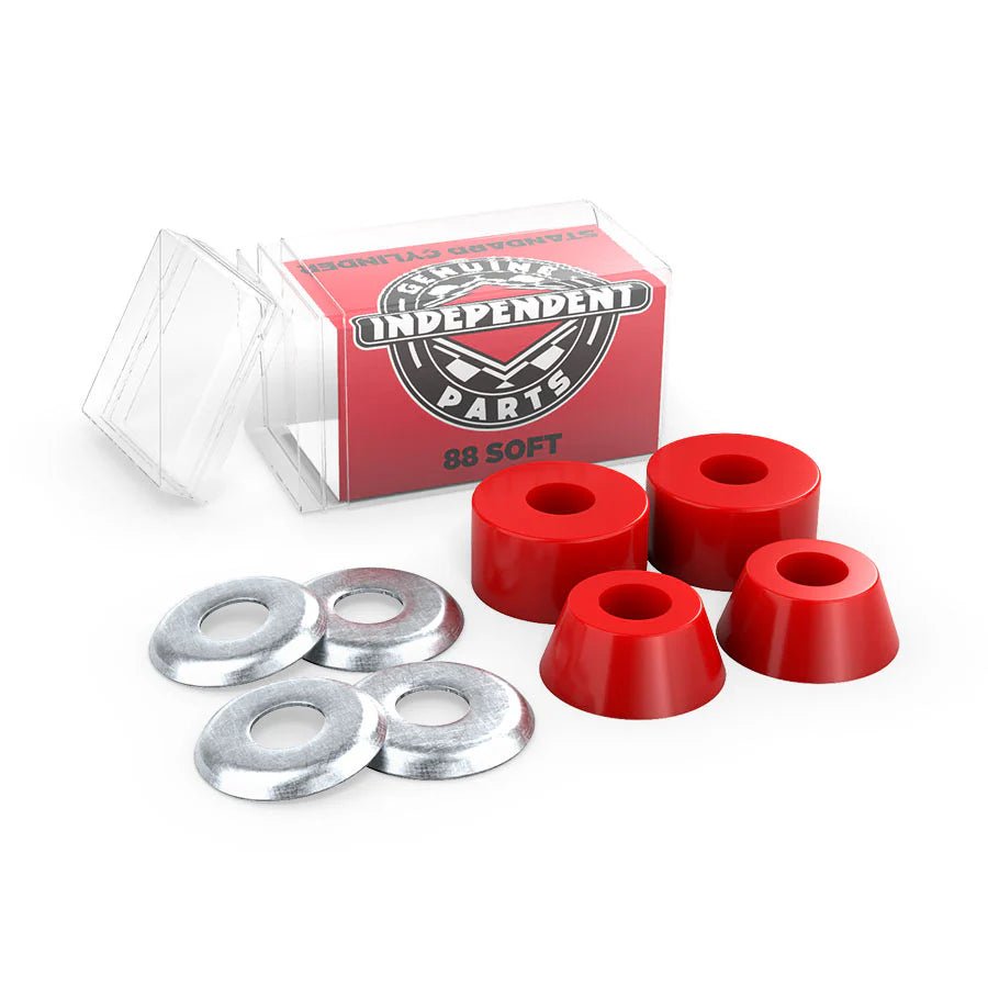 Independent Stage 11 Cylinder Bushings Soft 88A Red - Goodnews Skateshop