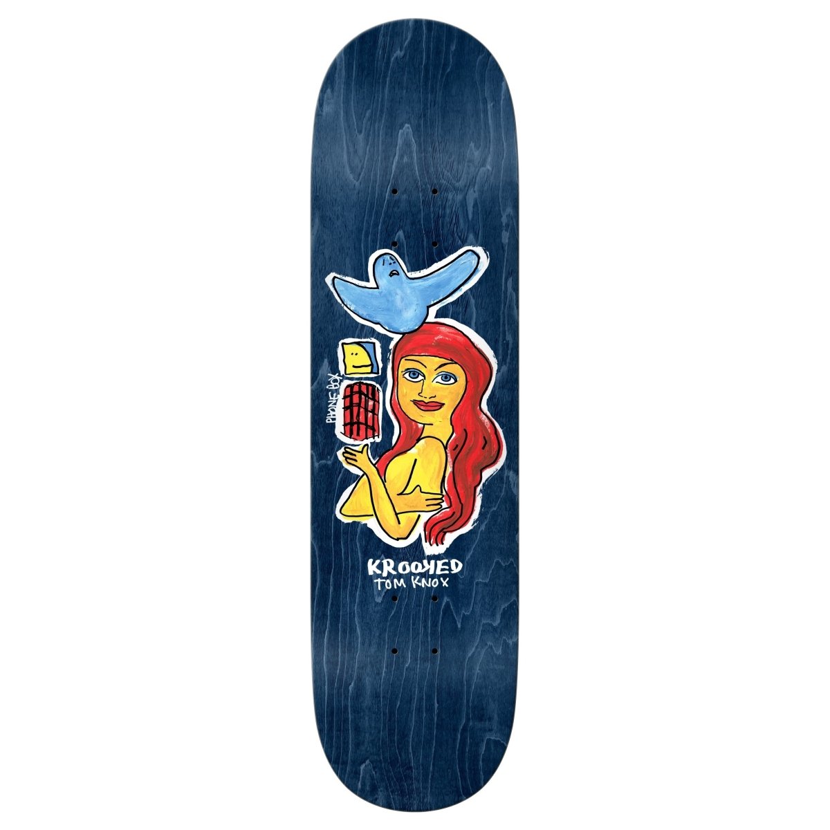 Krooked Knox Phone Box Deck 8.25 - Goodnews Skateshop