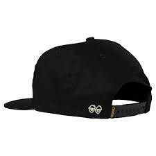 Krooked Side Eyes Snapback Hat in Black - Goodnews Skateshop