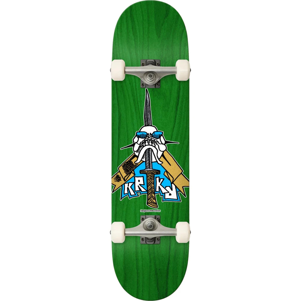 Krooked Skull Sword Complete Skateboard 8.5 - Goodnews Skateshop