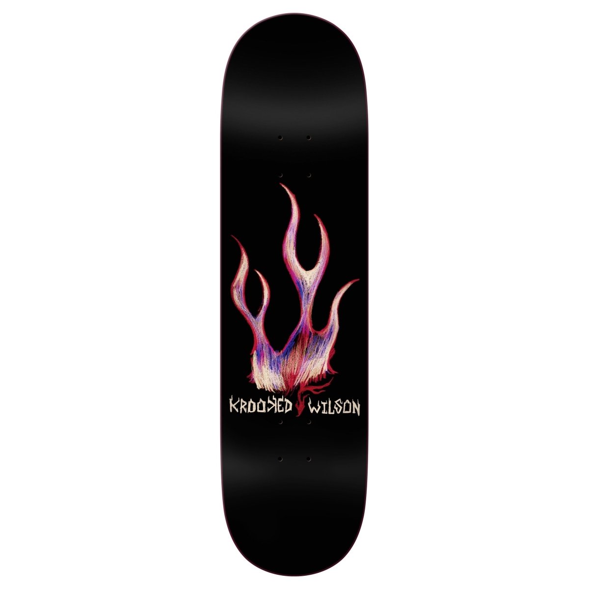 Krooked Wilson Flame Deck 8.5 - Goodnews Skateshop