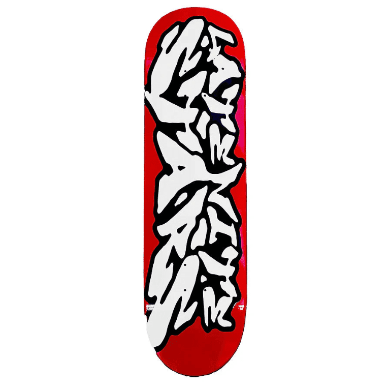 Late Nite Stars L8005 Red Logo Dip Deck 8.25 - Goodnews Skateshop