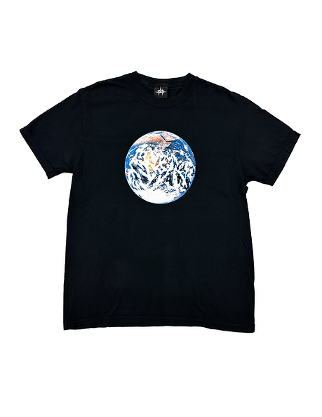 Late Nite Stars World T-Shirt in Black - Goodnews Skateshop