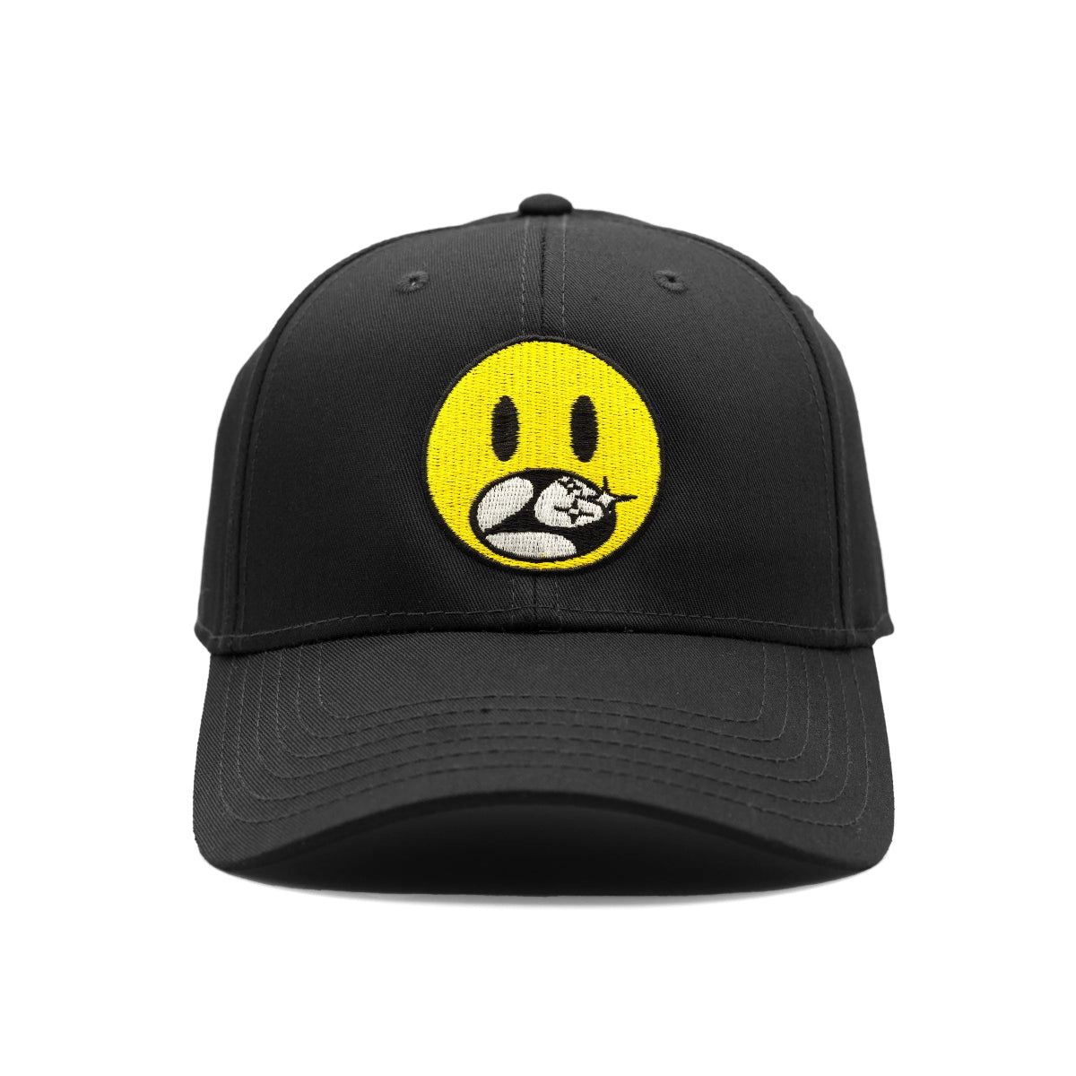 Limosine Smiley Hat in Black - Goodnews Skateshop