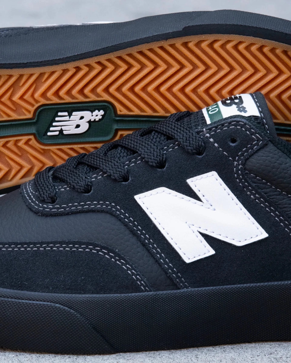 New Balance Numeric 340 in Black/White - Goodnews Skateshop
