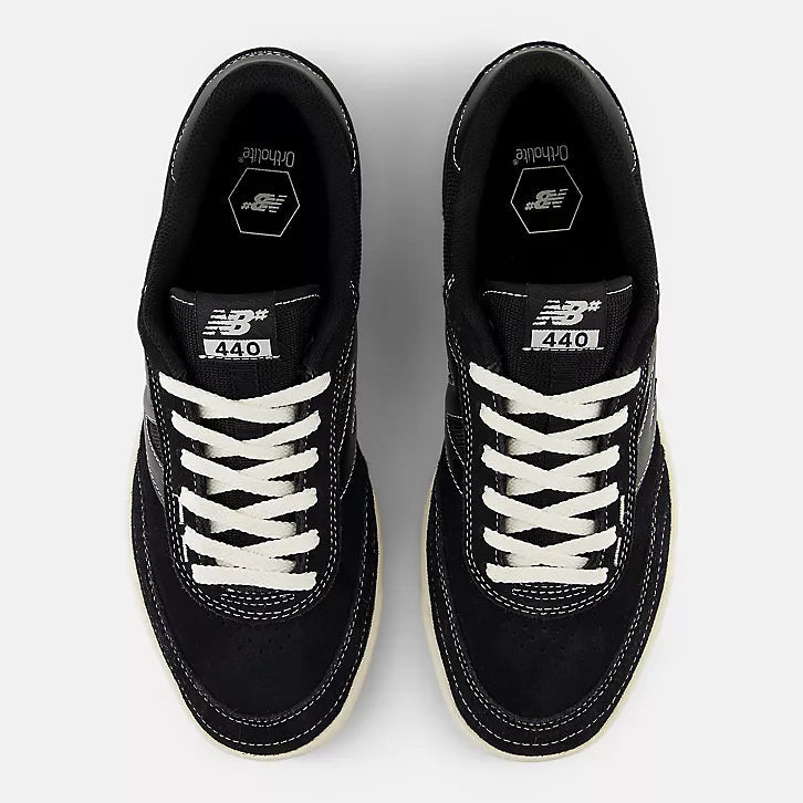 New Balance Numeric 440 V2 in Black/Sea Salt - Goodnews Skateshop