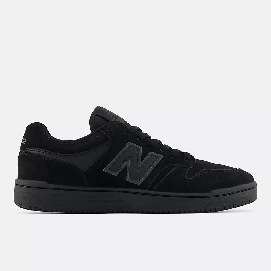 New Balance Numeric 480 in Black/Black - Goodnews Skateshop