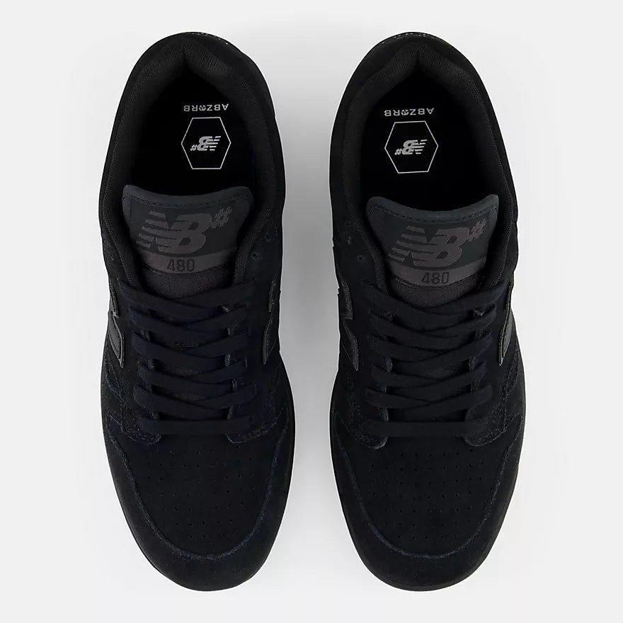 New Balance Numeric 480 in Black/Black - Goodnews Skateshop
