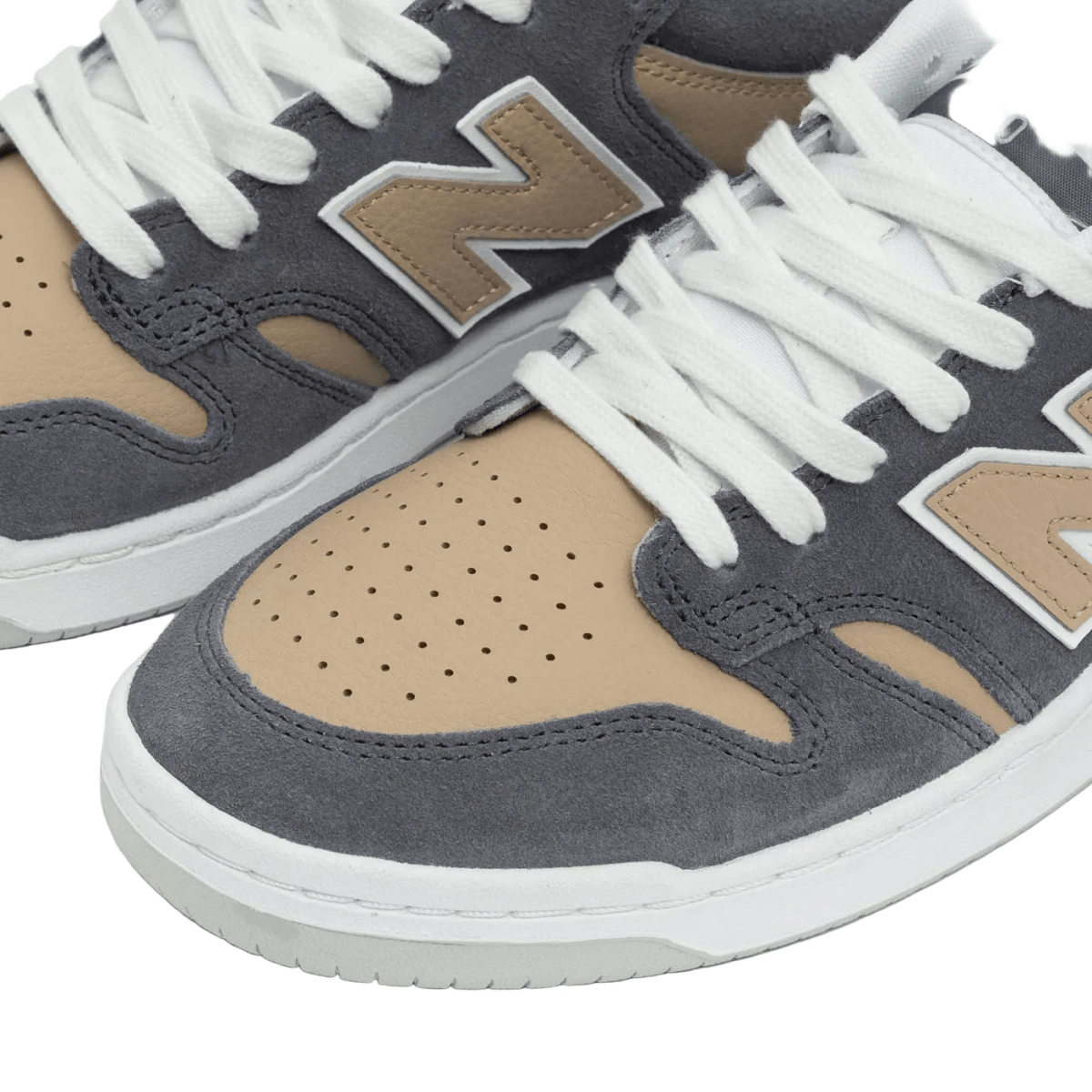 New Balance Numeric 480 in Grey/Beige - Goodnews Skateshop