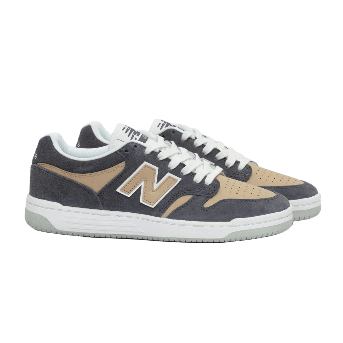 New Balance Numeric 480 in Grey/Beige - Goodnews Skateshop