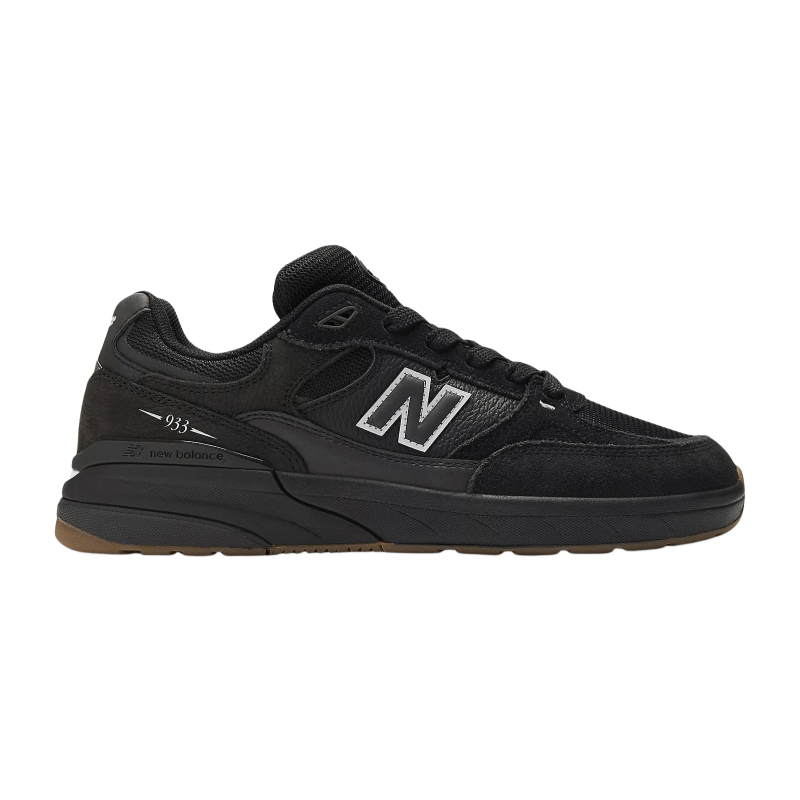 New Balance Numeric Andrew Reynolds 933 in Black/Black - Goodnews Skateshop