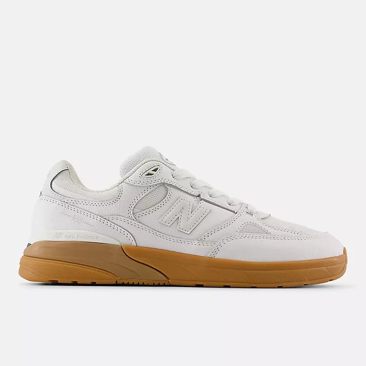 New Balance Numeric Andrew Reynolds 933 in White/Gum - Goodnews Skateshop
