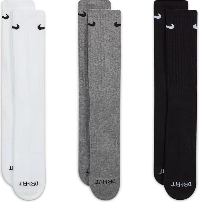 Nike 3 Pack Everyday Plus Cushioned Sock in Multi - Color - Goodnews Skateshop