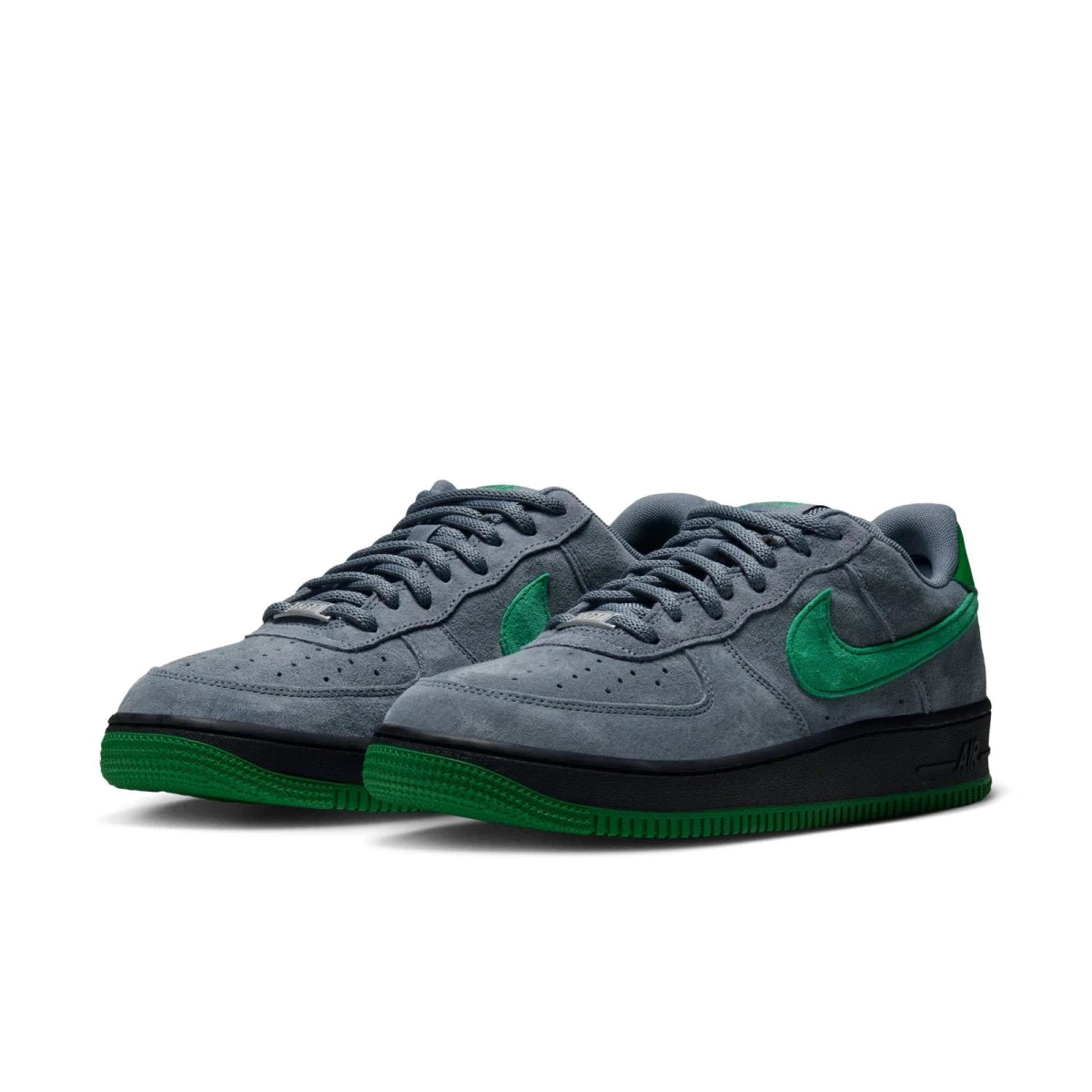 Nike SB Air Force 1 SE in Cool Grey/Court Green-Black-Court Green - Goodnews Skateshop