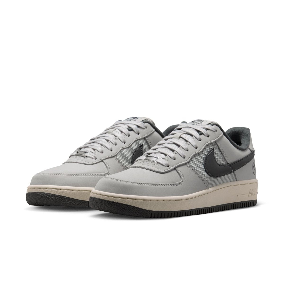 Nike SB Air Force 1 X Yuto in White/Iron Grey-White-Coconut Milk - Goodnews Skateshop
