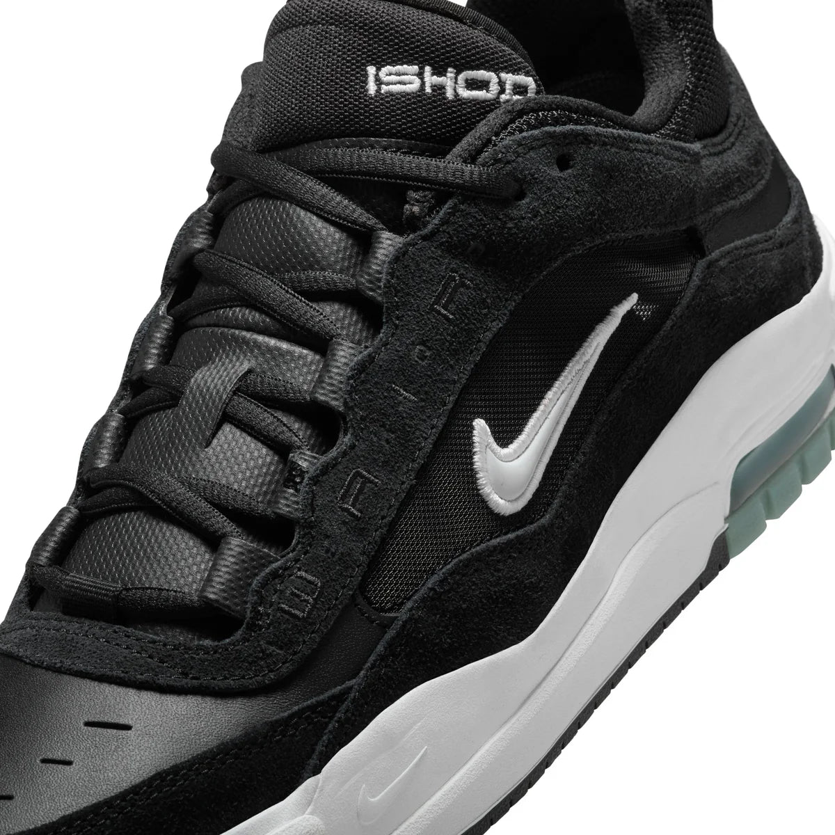 Nike SB Air Max Ishod in Black/White - Black - Black - Goodnews Skateshop