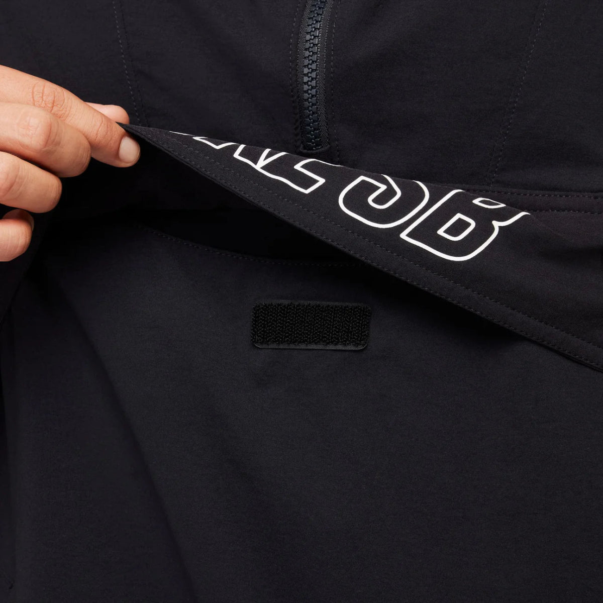 Nike SB Anorak Skate Jacket in Black/White - Goodnews Skateshop