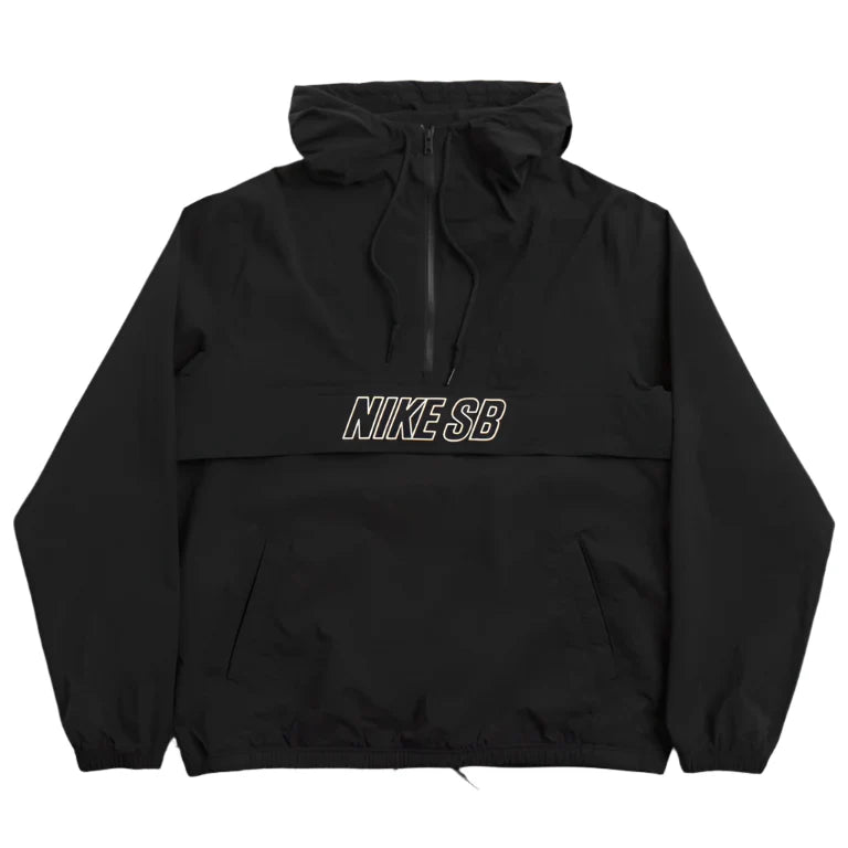 Nike SB Anorak Skate Jacket in Black/White - Goodnews Skateshop