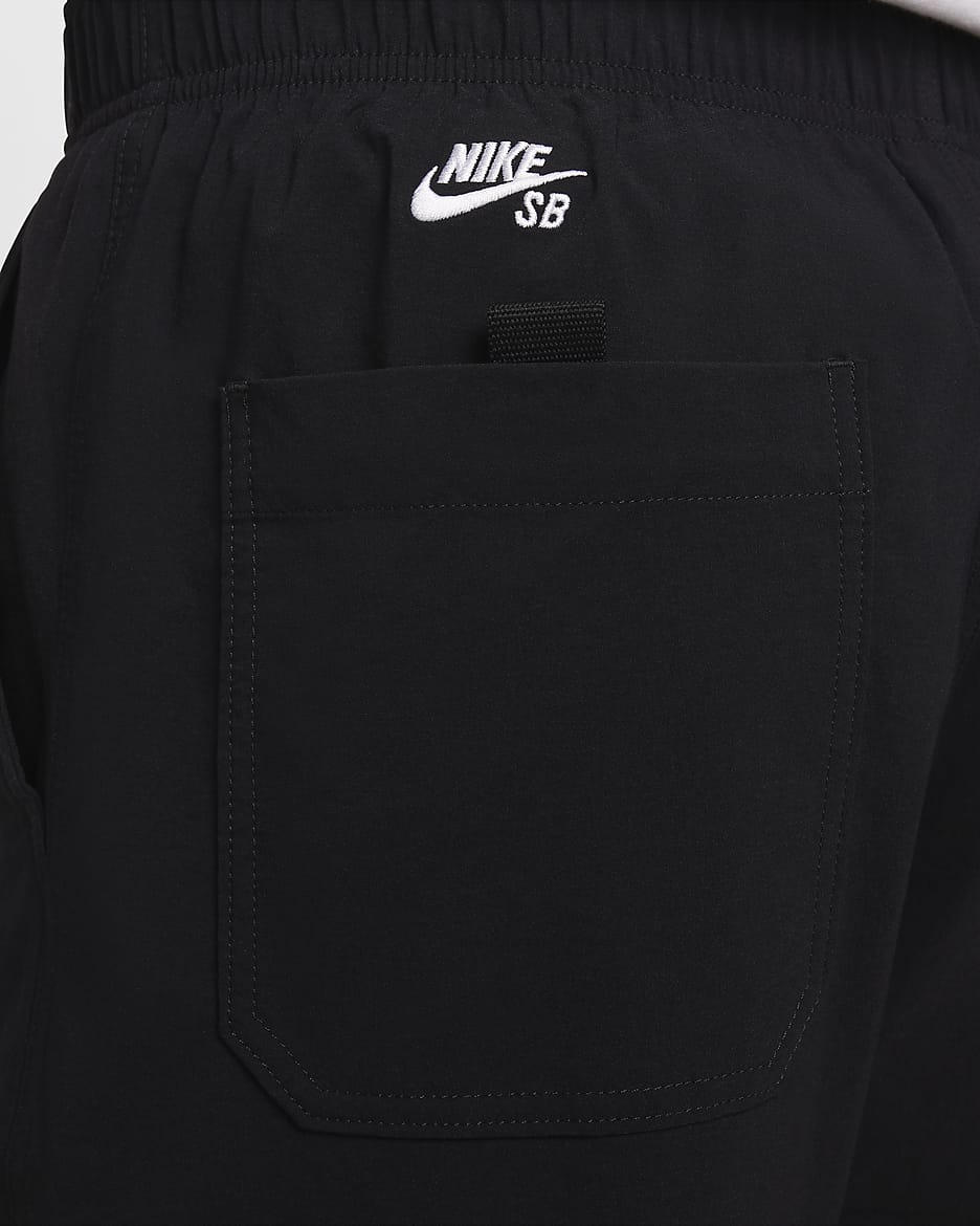 Nike SB Belted Kearny Cargo Pant in Black - Goodnews Skateshop