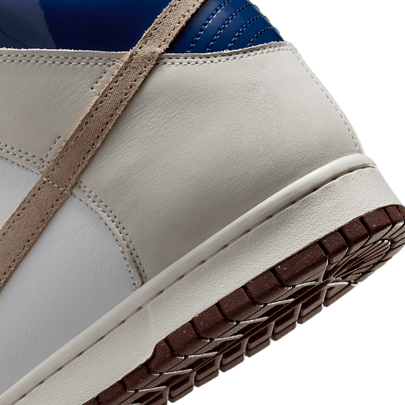 Nike SB Dunk High Pro X Beyond Store in White/Ivory-Sand Dune-Blue Void - Goodnews Skateshop