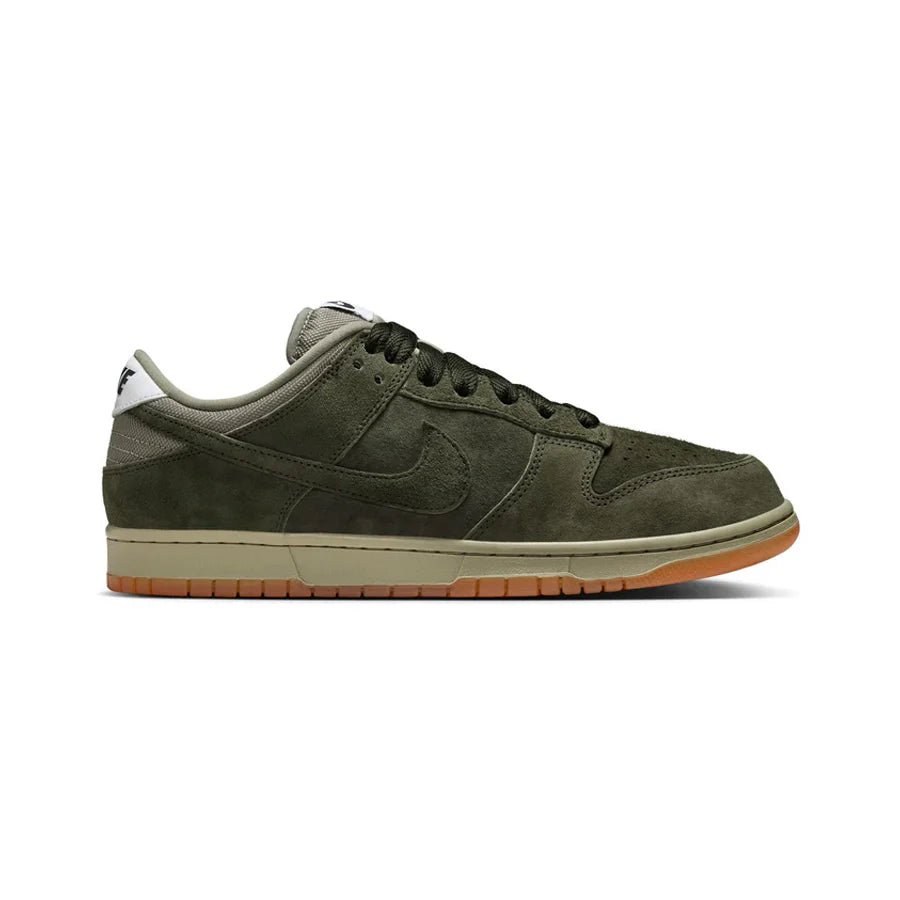 Nike SB Dunk Low Pro B in Sequoia/Sequoia - Light Army - White - Goodnews Skateshop