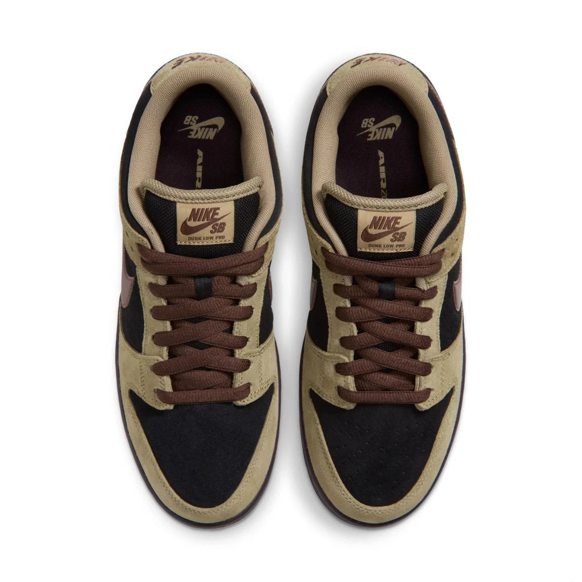 Nike SB Dunk Low Pro in Filbert/Black/Burgundy Ash/Light Chocolate - Goodnews Skateshop