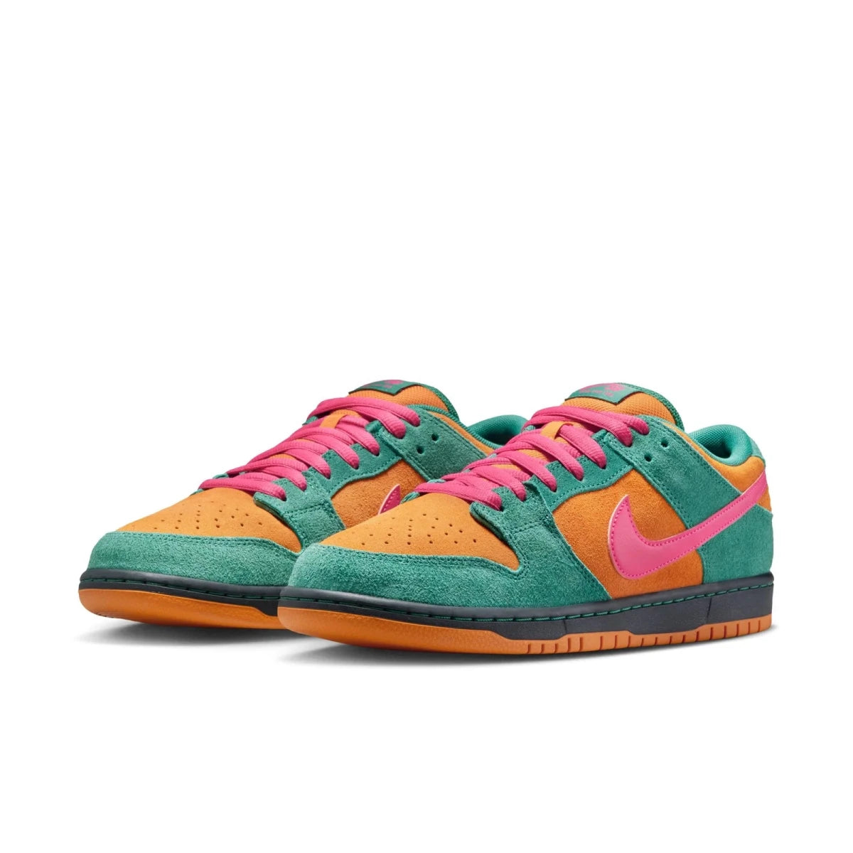 Nike SB Dunk Low Pro in Green Noise/Watermelon-Light Curry - Goodnews Skateshop