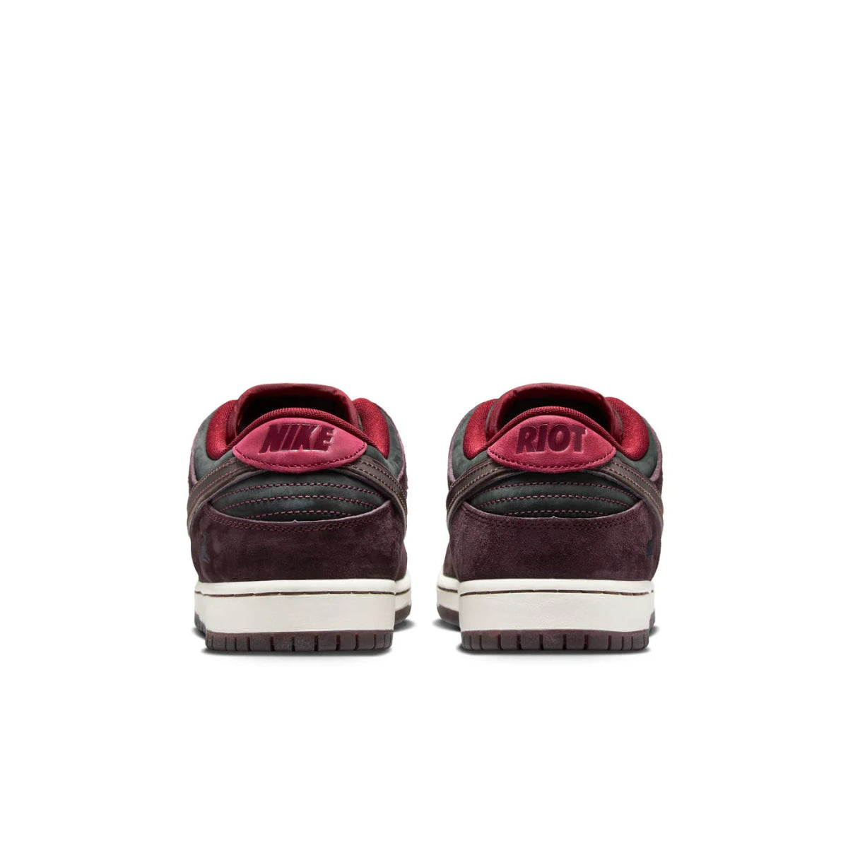 Nike SB Dunk Low Pro in Mahogany/Dark Beetroot - Team Red - Sail - Goodnews Skateshop