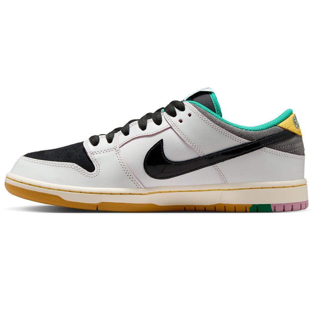 Nike SB Dunk Low Pro in Summit White/Black - White - Iron Grey - Goodnews Skateshop